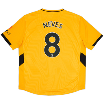 2021-22 Wolves Home Shirt Neves #8 - 9/10 - (XXL)