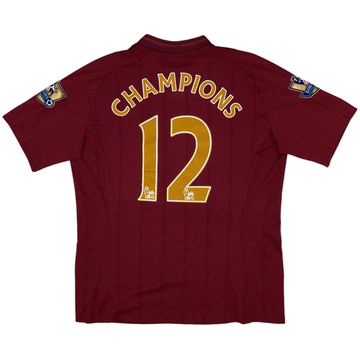 2012-13 Manchester City Away Shirt Champions #12 - 7/10 - (L)