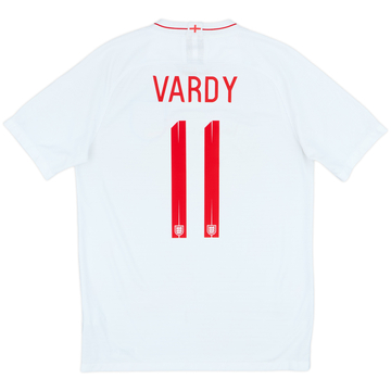 2018-19 England Home Shirt Vardy #11 - 7/10 - (M)