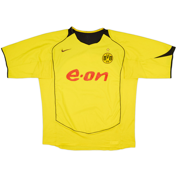 2004-05 Borussia Dortmund Home Shirt - 4/10 - (XL)