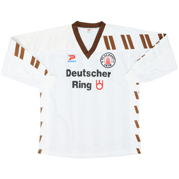1992-93 St Pauli Home L/S Shirt - 10/10 - (XL)