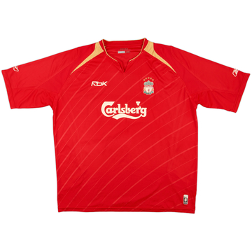 2005-06 Liverpool CL Home Shirt - 6/10 - (XXL)