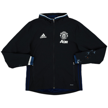 2016-17 Manchester United adidas Hooded Track Jacket - 3/10 - (M)
