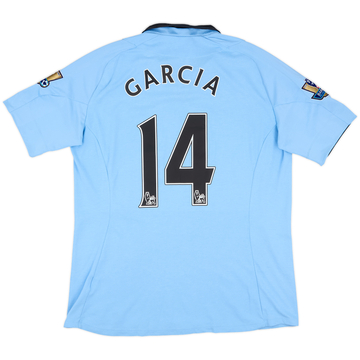 2012-13 Manchester City Home Shirt Garcia #14 - 9/10 - (L)