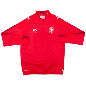 2017-18 FC Twente Sondico 1/4 Zip Drill Top - 9/10 - (L)
