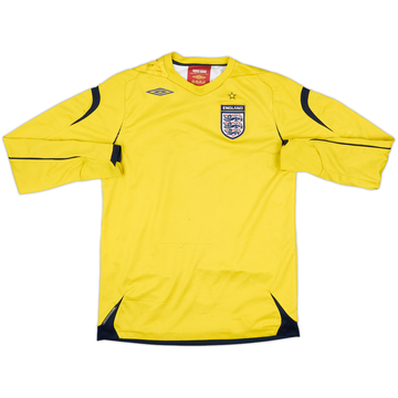 2006-08 England GK Shirt - 4/10 - (XL.Boys)