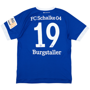 2018-19 Schalke Home Shirt Burgstaller #19 - 6/10 - (L)