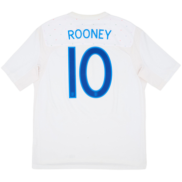 2010-11 England Home Shirt Rooney #10 - 8/10 - (L)