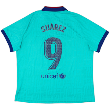 2019-20 Barcelona Authentic Third CL Shirt Suarez #9 - 5/10 - (XXL)