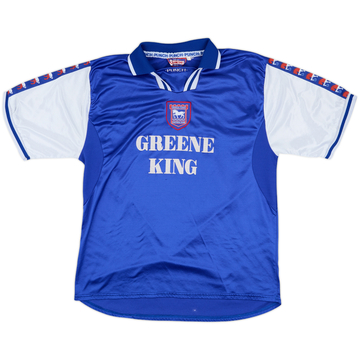 1997-99 Ipswich Home Shirt - 7/10 - (XL)