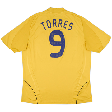 2008-10 Spain Away Shirt Torres #9 - 8/10 - (XXL)
