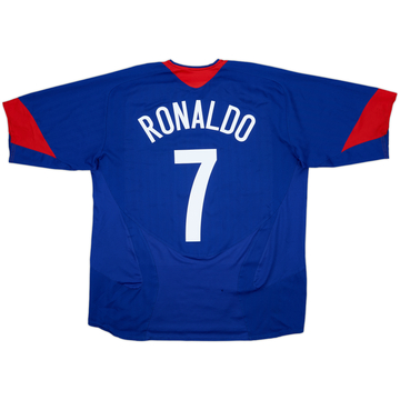 2005-06 Manchester United Away Shirt Ronaldo #7 - 5/10 - (XL)