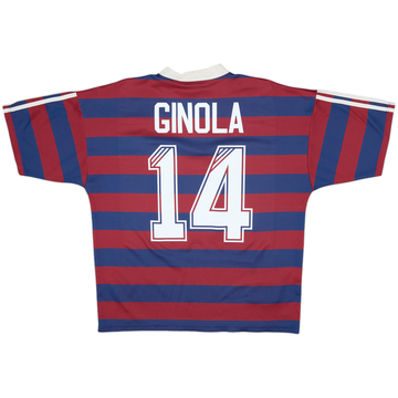 1995-96 Newcastle Away Shirt Ginola #14 - 8/10 - (L)