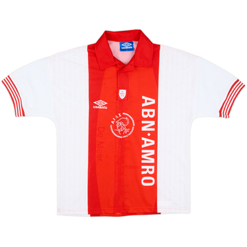1995-96 Ajax 'De Meer' Home Shirt - 7/10 - (S)