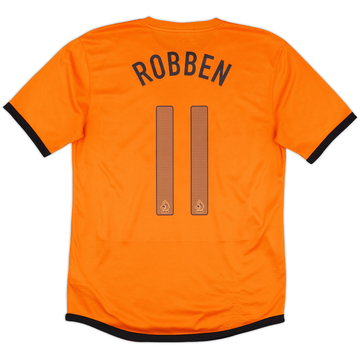 2012-13 Netherlands Home Shirt Robben #11 - 8/10 - (M)