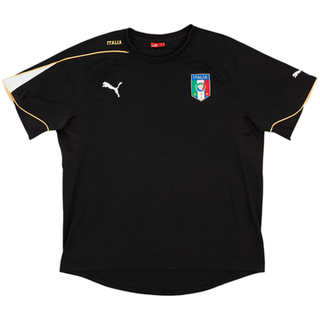 2007-08 Italy Puma Cotton Tee - 9/10 - (XL)