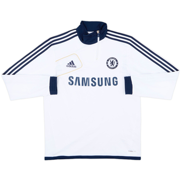 2012-13 Chelsea adidas 1/4 Zip Drill Top - 9/10 - (XL)