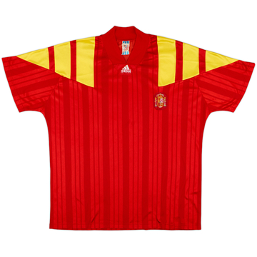 1992-94 Spain Home Shirt - 8/10 - (XL)