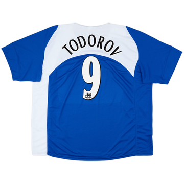 2005-06 Portsmouth Home Shirt Todorov #9 - 8/10 - (XXL)