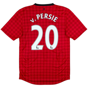 2012-13 Manchester United Home Shirt V.Persie #20 - 7/10 - (S)
