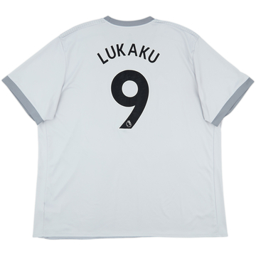 2017-18 Manchester United Third Shirt Lukaku #9 - 9/10 - (3XL)