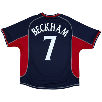 2000-01 Manchester United Third Shirt Beckham #7 - 10/10 - (XXL)