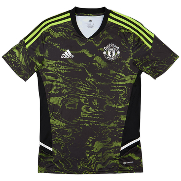 2022-23 Manchester United adidas European Training Shirt - 9/10 - (S)