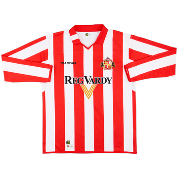 2004-05 Sunderland Home L/S Shirt - 9/10 - (L)