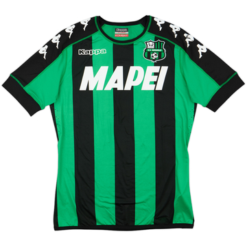 2017-18 Sassuolo Authentic Home Shirt - 7/10 - (XL)