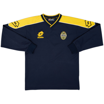 2000-02 Hellas Verona Lotto Training L/S Shirt - 9/10 - (M)