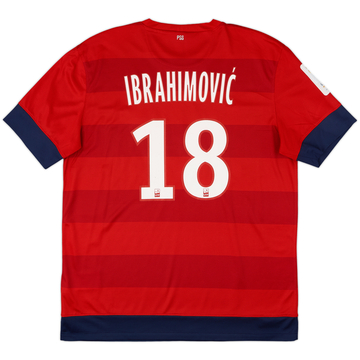2012-13 Paris Saint-Germain Away Shirt Ibrahimovic #18 - 8/10 - (L)