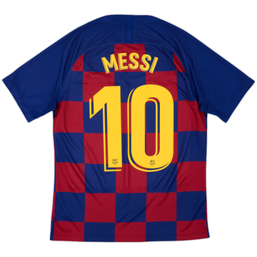 2019-20 Barcelona Home Shirt Messi #10 - 9/10 - (M)