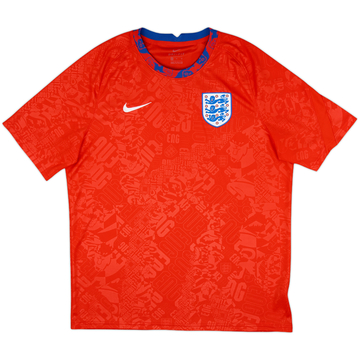 2020-21 England Nike Training Shirt - 8/10 - (XL)