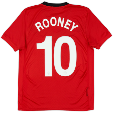 2009-10 Manchester United Home Shirt Rooney #10 - 6/10 - (S)