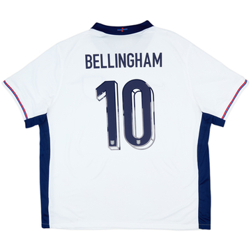2024-25 England Home Shirt Bellingham #10 - 9/10 - (XXL)