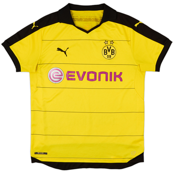 2015-16 Borussia Dortmund Home Shirt - 8/10 - (L)