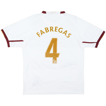 2007-08 Arsenal Away Shirt Fabregas #4 - 8/10 - (M)