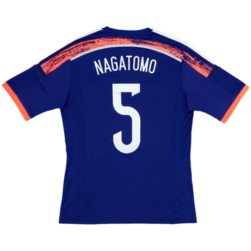 2013-15 Japan Home Shirt Nagatomo #5 - 10/10 - (M)