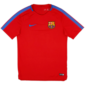 2017-18 Barcelona Nike Training Shirt - 8/10 - (M)