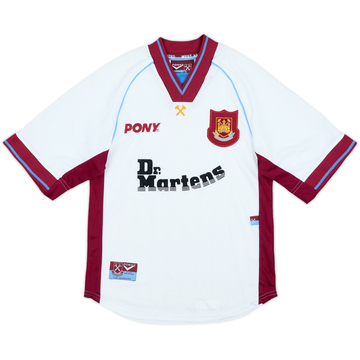 1998-99 West Ham Away Shirt - 8/10 - (M.Boys)