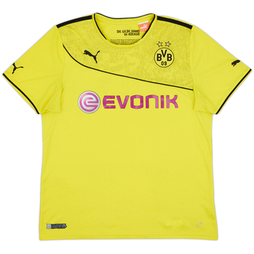 2013-14 Borussia Dortmund Winter Home Shirt - 8/10 - (XL)