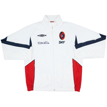 2007-08 Cagliari Umbro Track Jacket - 5/10 - (L)