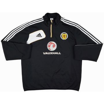 2011-12 Scotland adidas 1/4 Zip Drill Top - 8/10 - (XL)