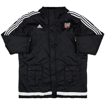 2015-16 Brentford adidas Padded Bench Coat - 9/10 - (XXL)