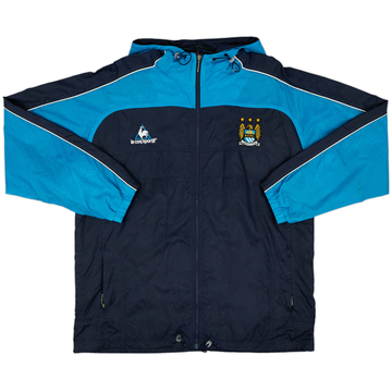 1999-00 Manchester City Le Coq Sportif Hooded Rain Jacket - 5/10 - (L)