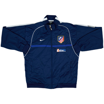 2002-03 Atletico Madrid Nike Track Jacket - 8/10 - (XL)