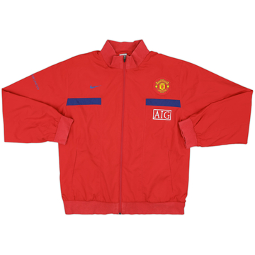 2009-10 Manchester United Nike Track Jacket - 8/10 - (L)