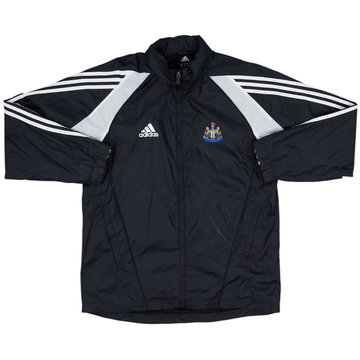 2005-06 Newcastle adidas Hooded Rain Coat - 8/10 - (S)