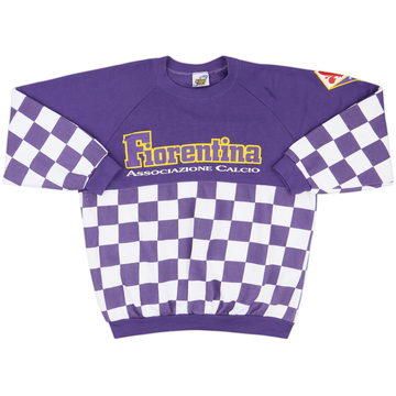 1990-91 Fiorentina Le Felpe Dei Grandi Club Sweat Top - 8/10 - (L)