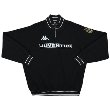 1998-99 Juventus Kappa 1/4 Zip Drill Top - 8/10 - (XXL)